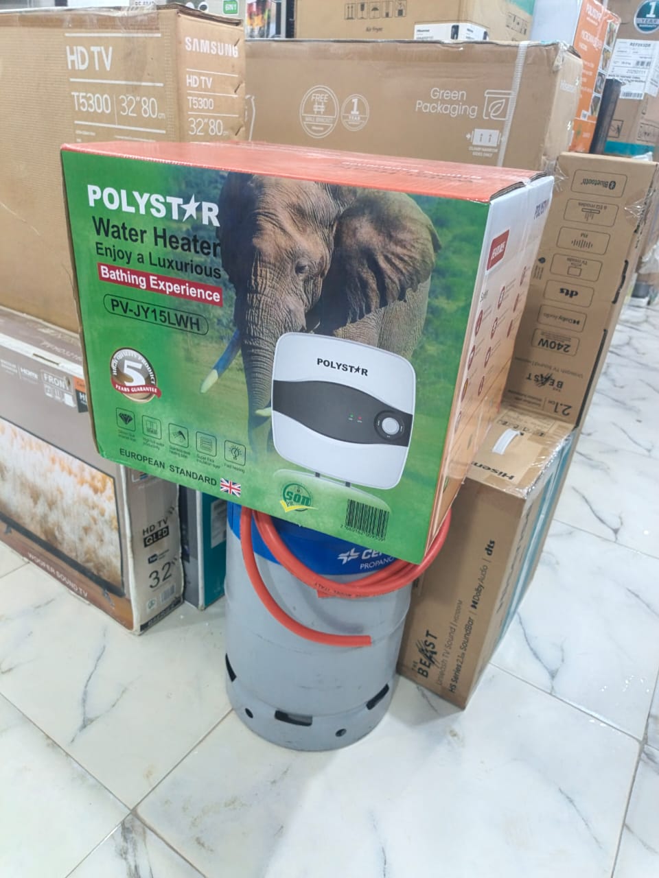 Polystar water heater